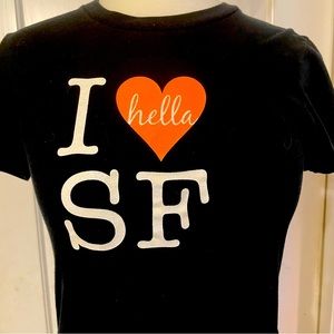 I love San Francisco T shirt M